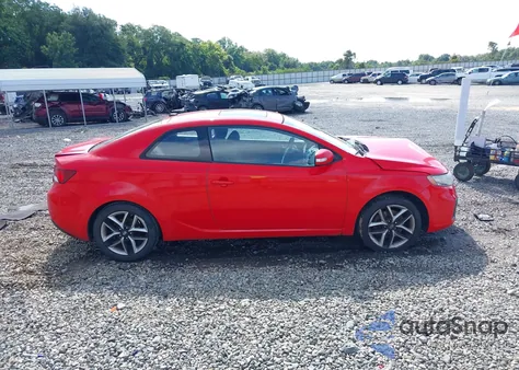 2010 Kia Forte Koup Sx из США, поврежденный, VIN KNAFW6A37A5146496